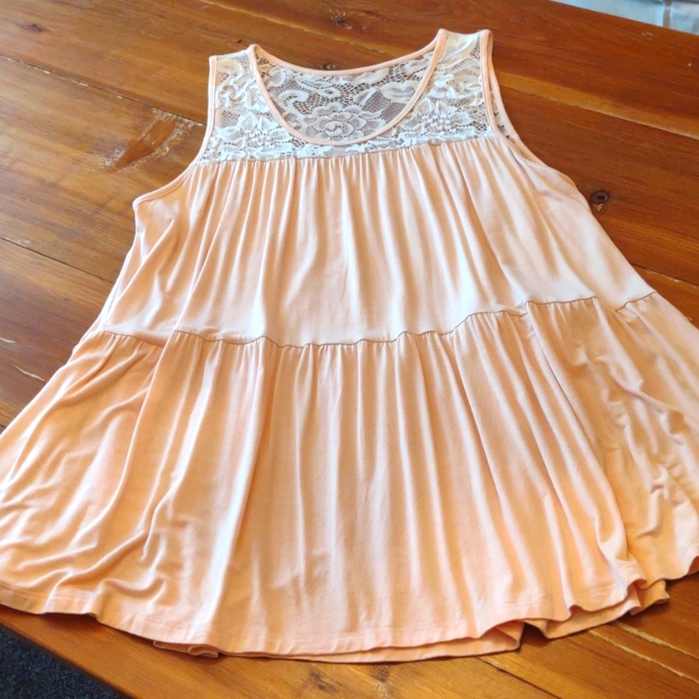 Lace Top, jersey T-shirt